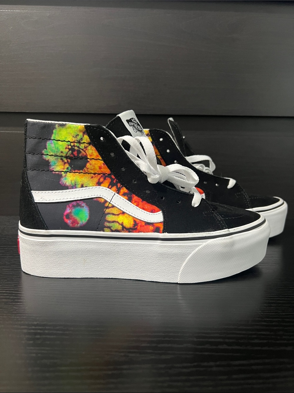 Vans Sk8-Hi Paradoxical Black Tapered Stackform Shoes